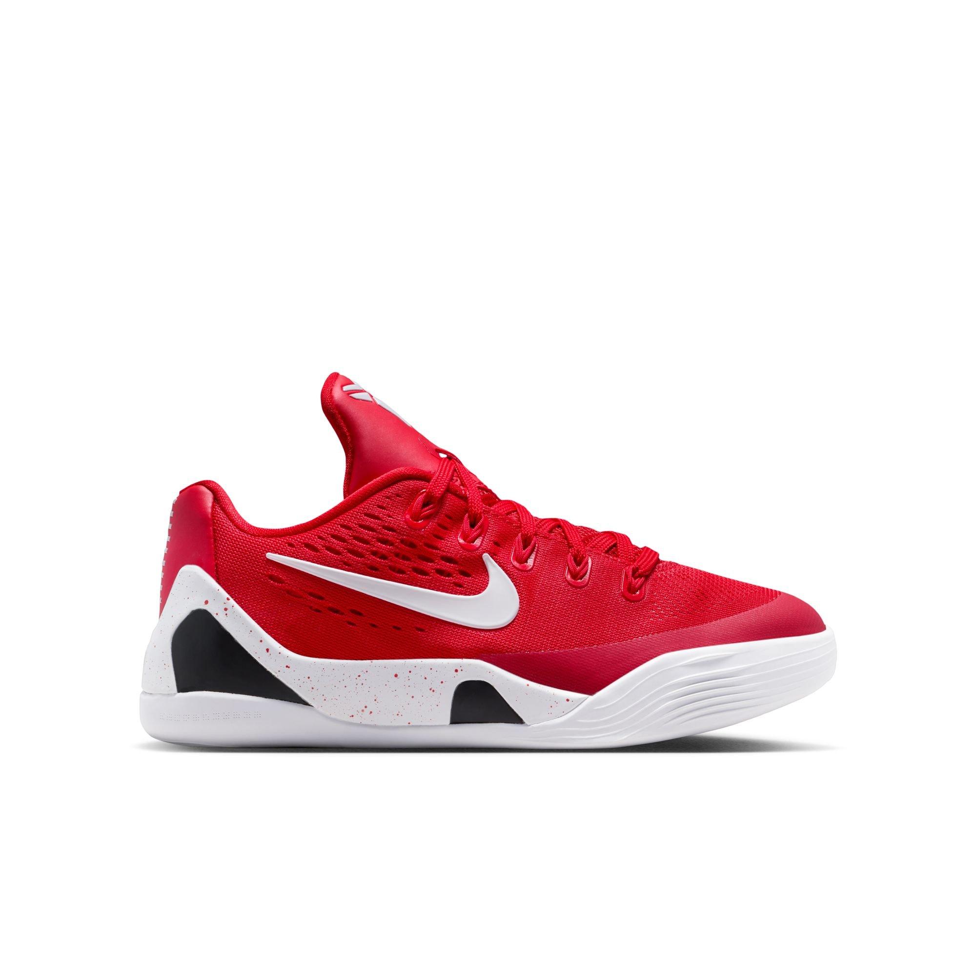 Junior Basketball Sneakers Kobe IX Low Red/White | Hibbett